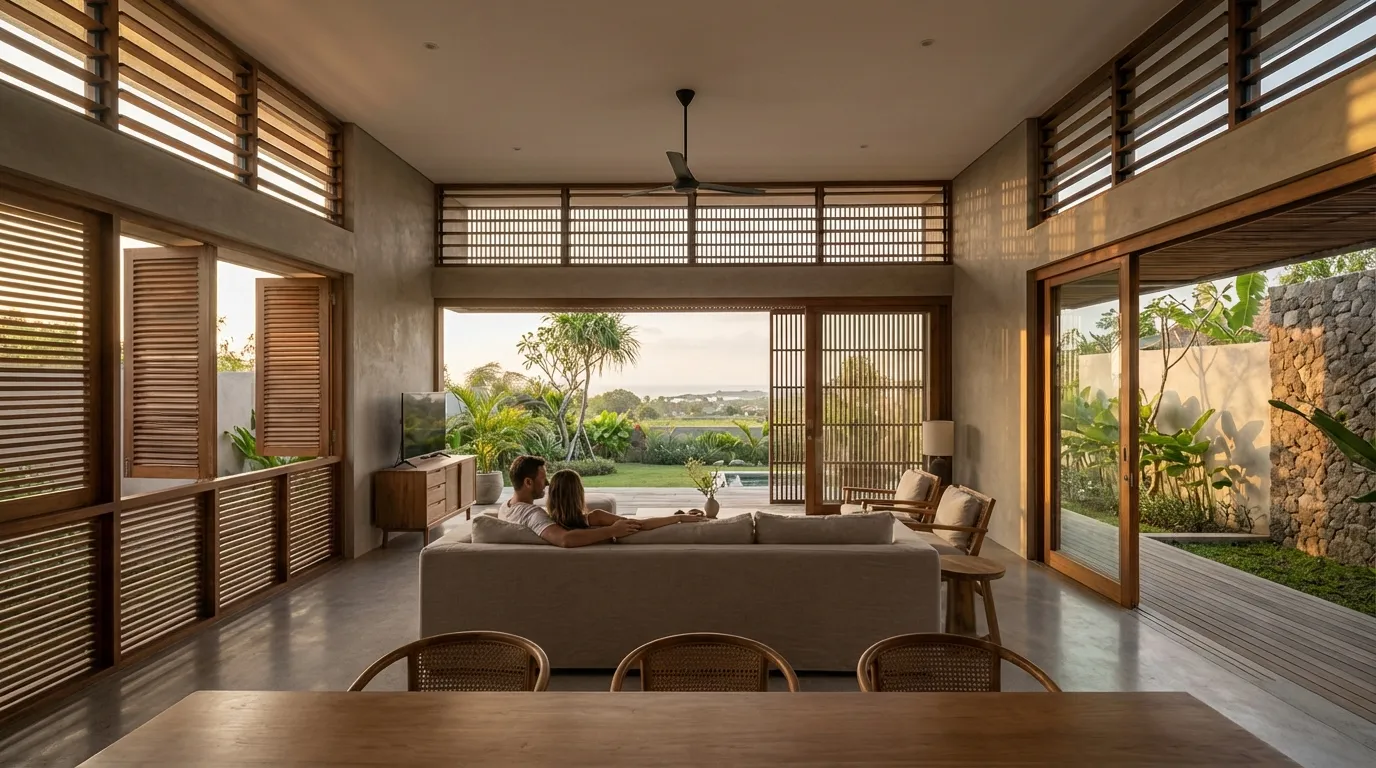 Trik Menata Pencahayaan Alami dan Ventilasi Silang untuk Rumah Sejuk Tanpa AC di Lombok