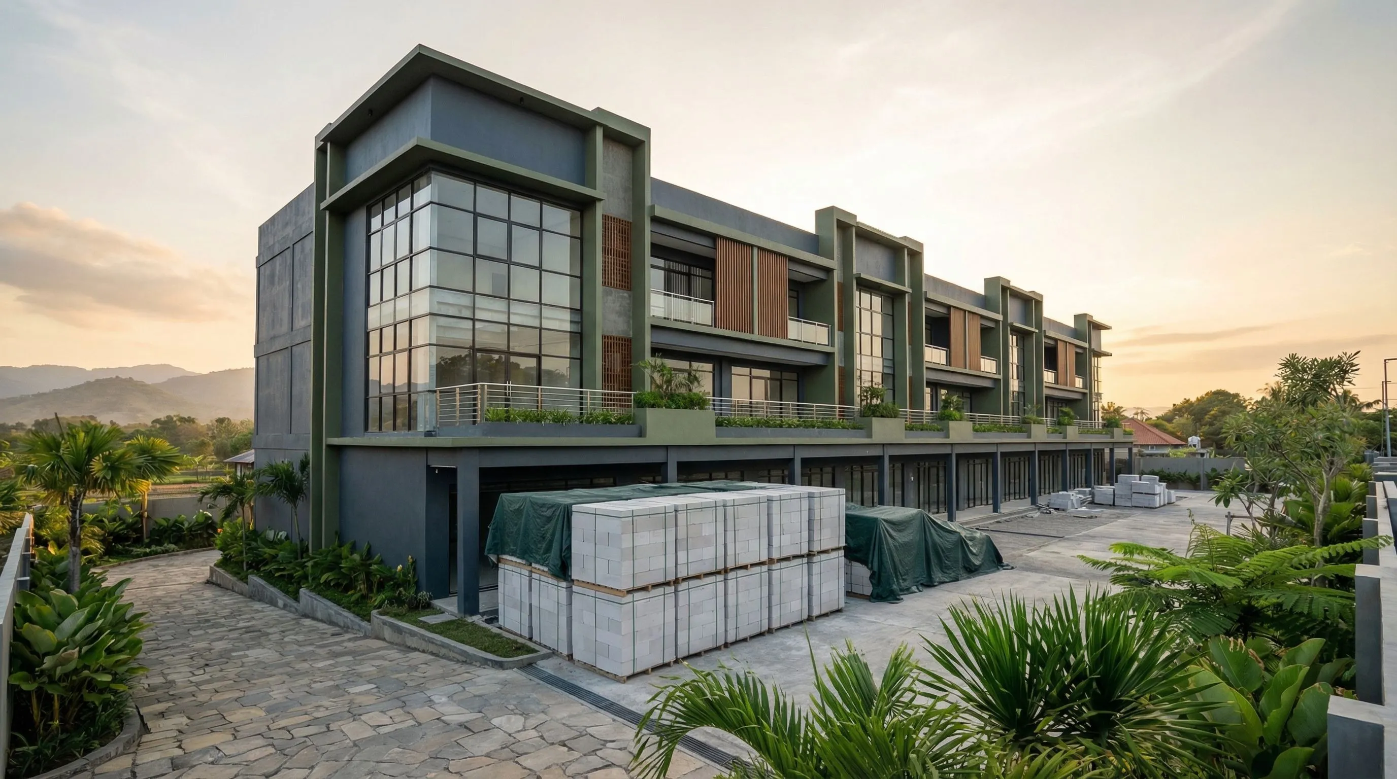 Bata Ringan Citicon: Standar Baru Proyek Ruko Modern Mataram