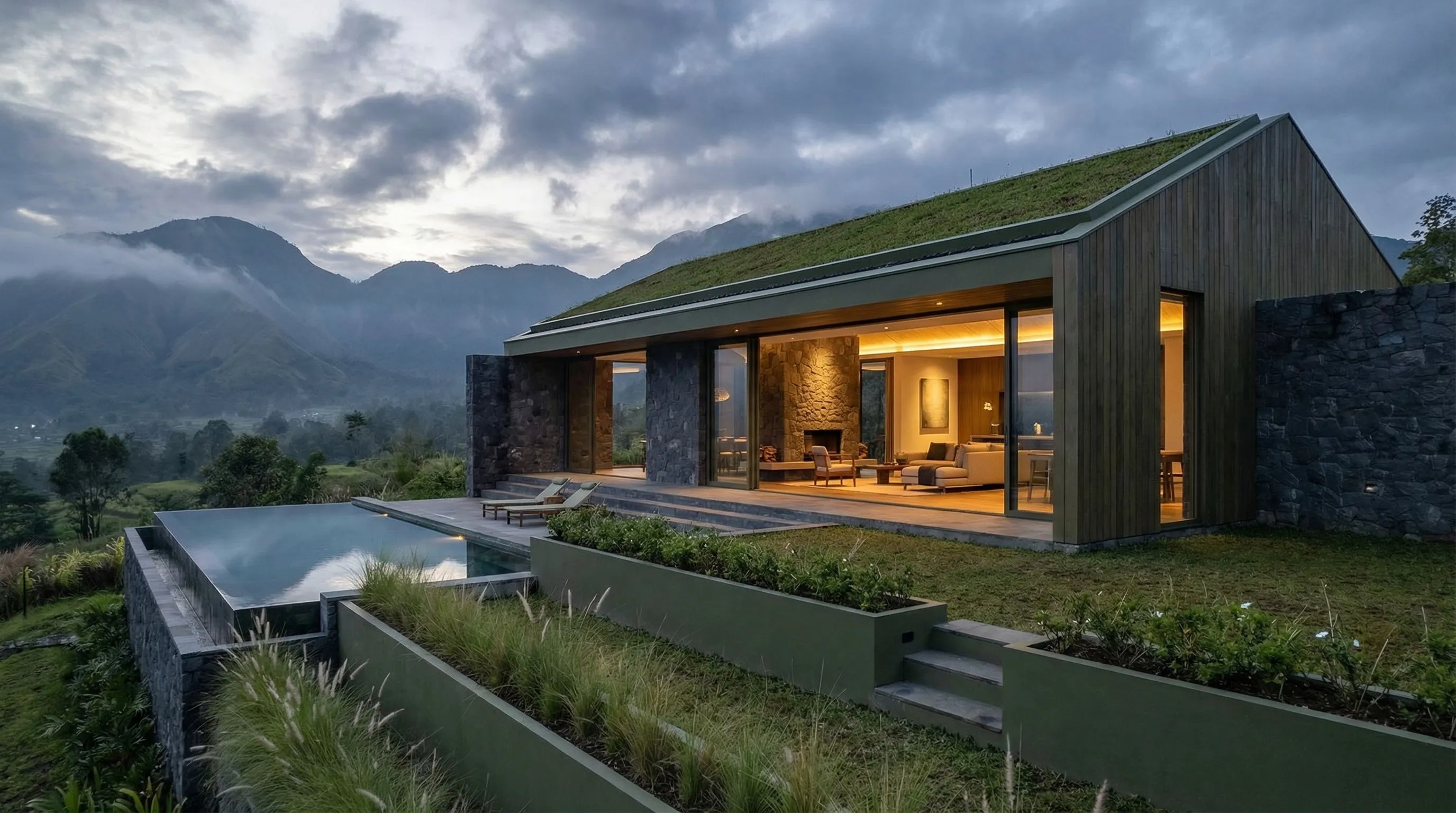 Villa Sembalun: Rahasia Dinding Hangat di Suhu Ekstrem