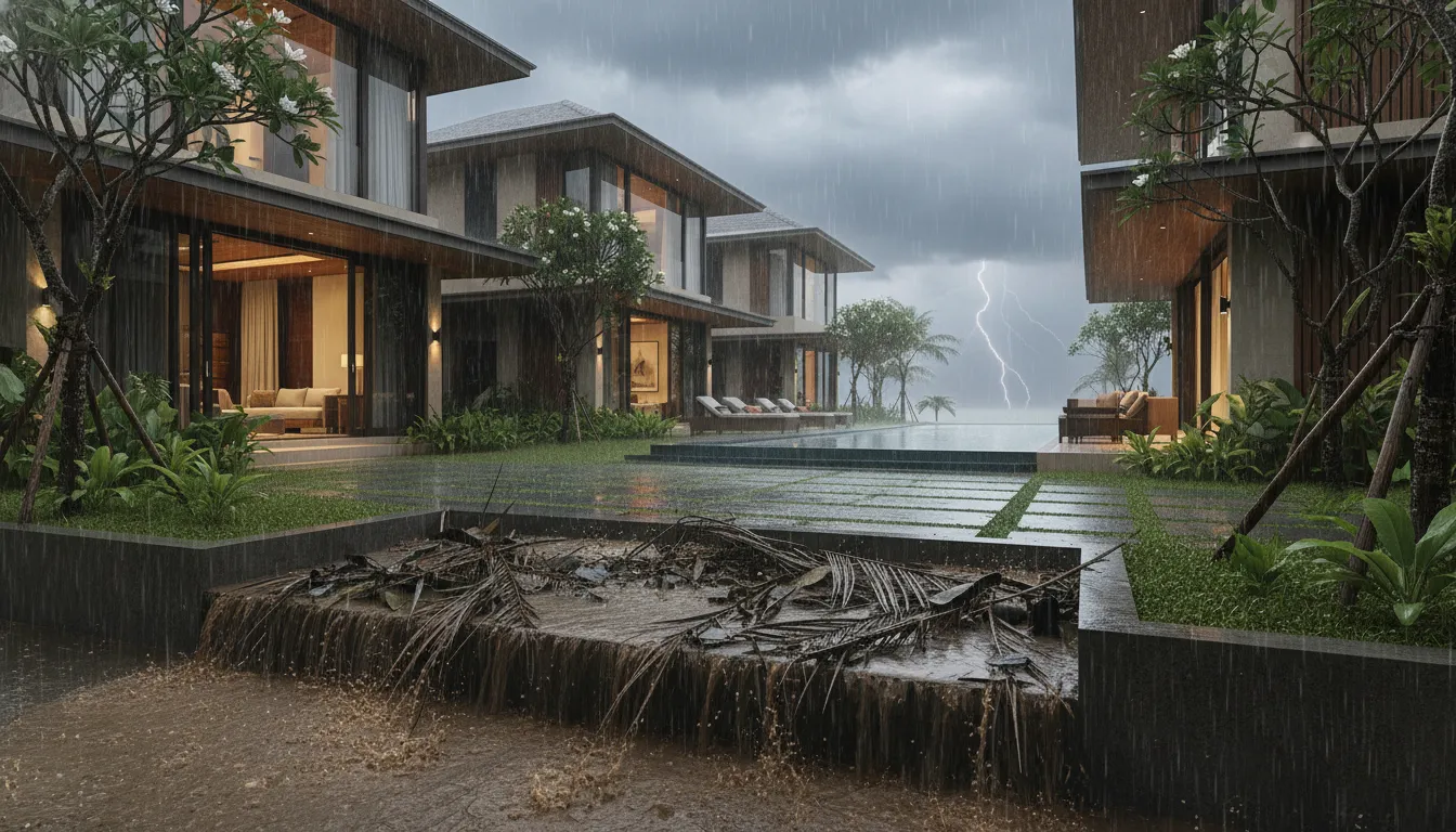 Kesalahan Fatal pada Sistem Drainase Villa di Lombok